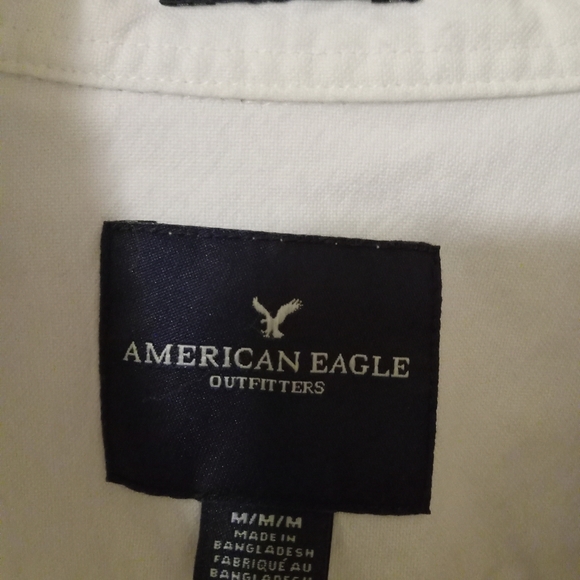 American Eagle Men's Button Down Shirt - Picture 2 of 4
